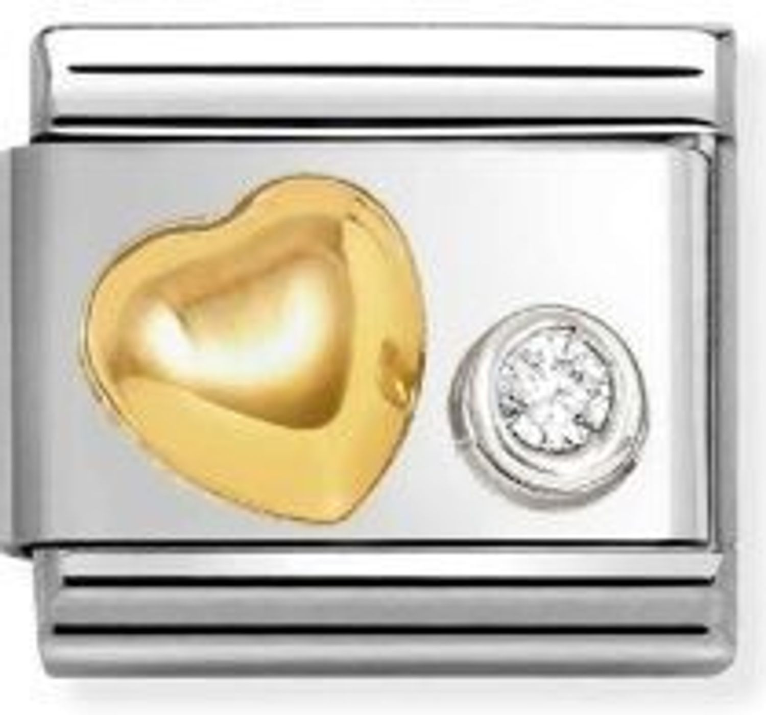 Nomination Link 18K zawieszka złoto Serduszko 630301 02.jpg